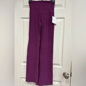 Beyond Yoga Women's XS Spacedye High-Waisted Practice Pants NWT Purple Pink